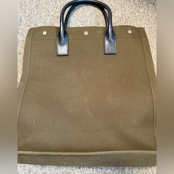 Saint Laurent Green Briefcase Bag - Picture 2 of 7